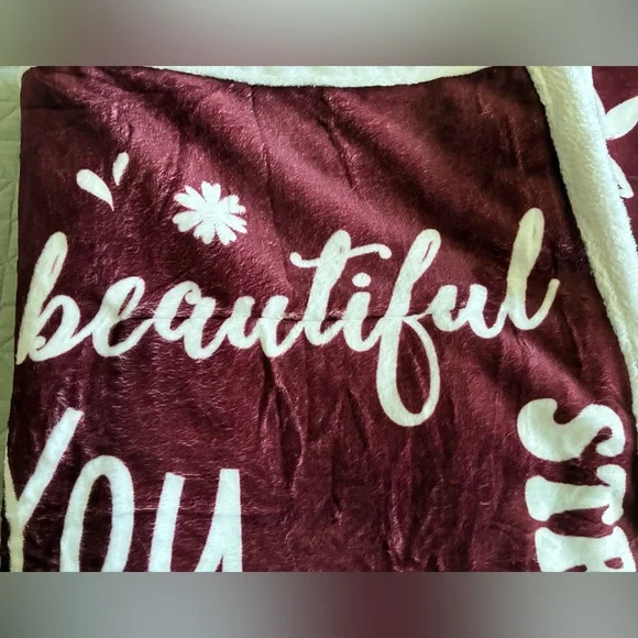 Blanket Robe MOM My Best Friend Hoodie Warm Wraparound NEW! - Picture 13 of 13